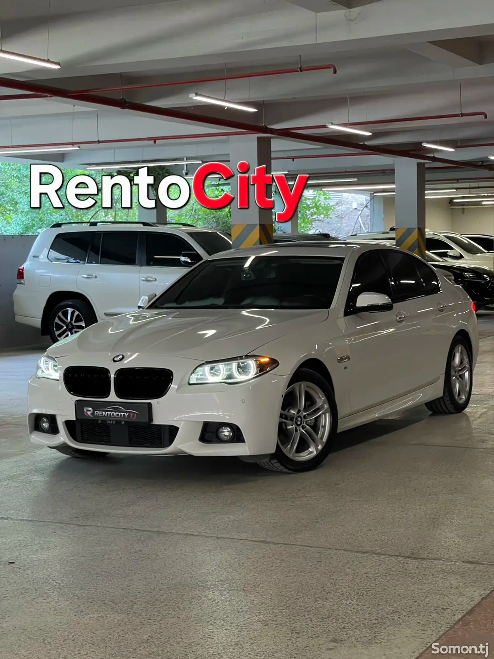 Иҷораи BMW F10 M Paket 2016 дар Хуҷанд — намои пеш
