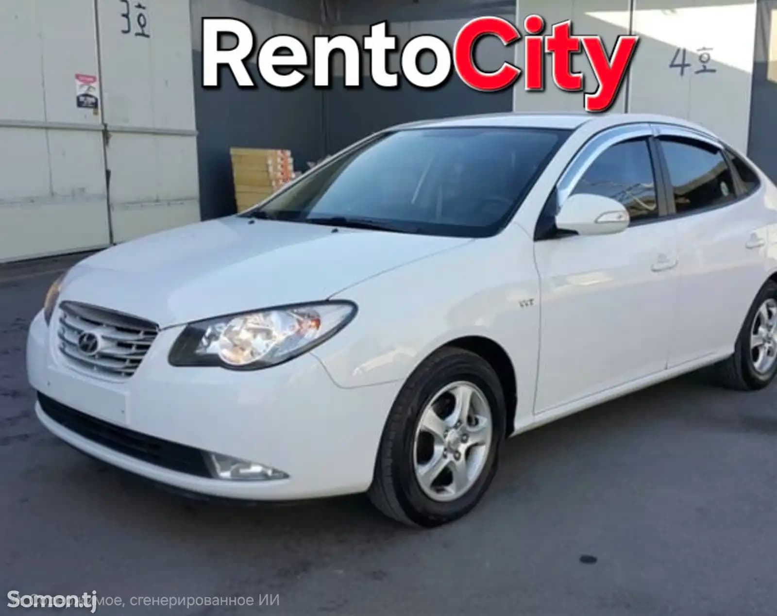 Иҷораи Hyundai Avante 2010 дар Хуҷанд — намои пеш