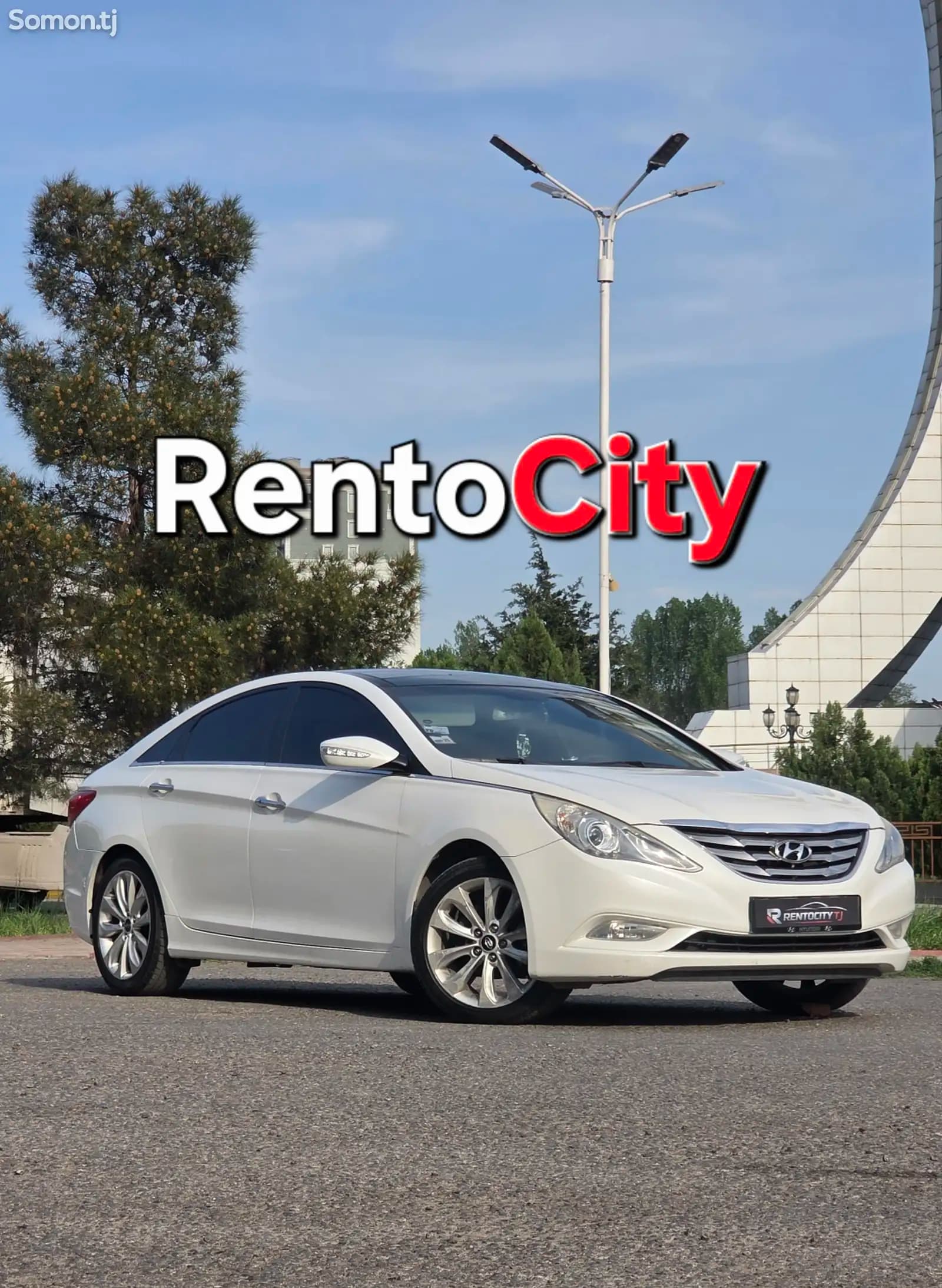 Иҷораи Hyundai Sonata дар Хуҷанд — намои пеш
