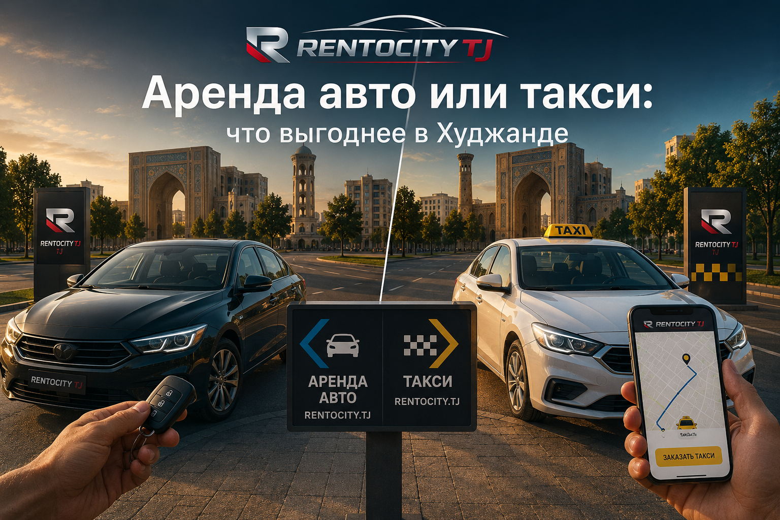 Аренда авто или такси: что выгоднее в Худжанде
